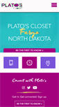 Mobile Screenshot of platosclosetfargo.com